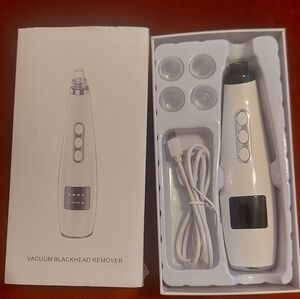 White Vacuum Blackhead Remover tool